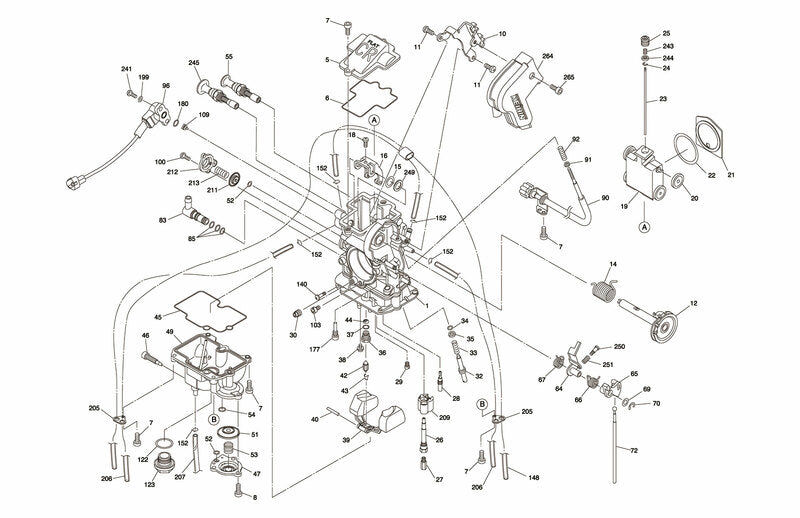 KEIHIN Special MX FCR Ã˜41mm Carburetor