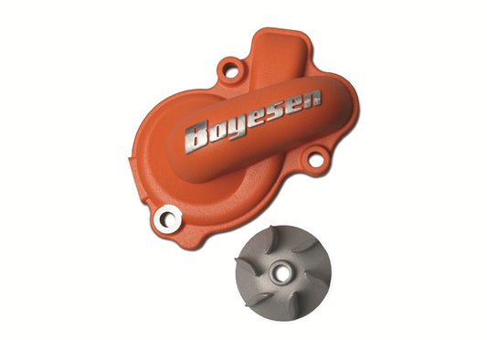 BOYESEN Water pump cover with impeller - KTM - 1021131