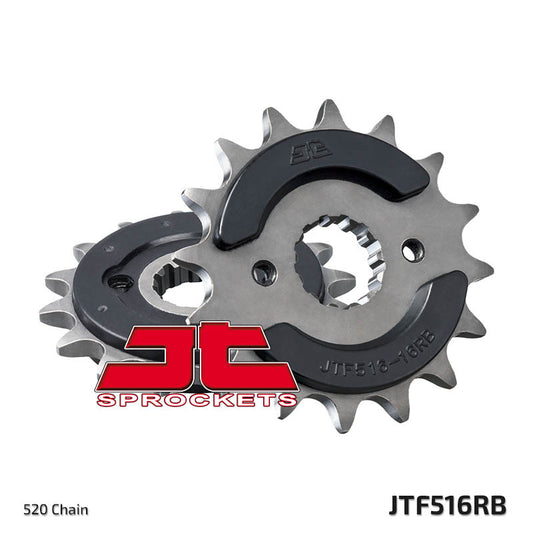 JT SPROCKETS Steel Noise-Free Front Sprocket 516 - 520