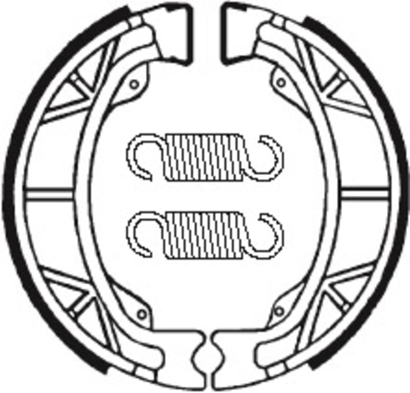 TECNIUM Scooter/Street/ATV Organic Brake shoes  - BA012