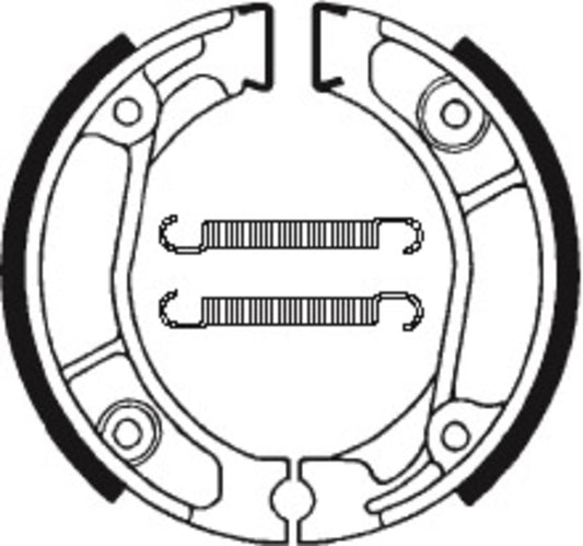 TECNIUM Scooter/Street/Off-Road/ATV Organic Brake shoes  - BA013