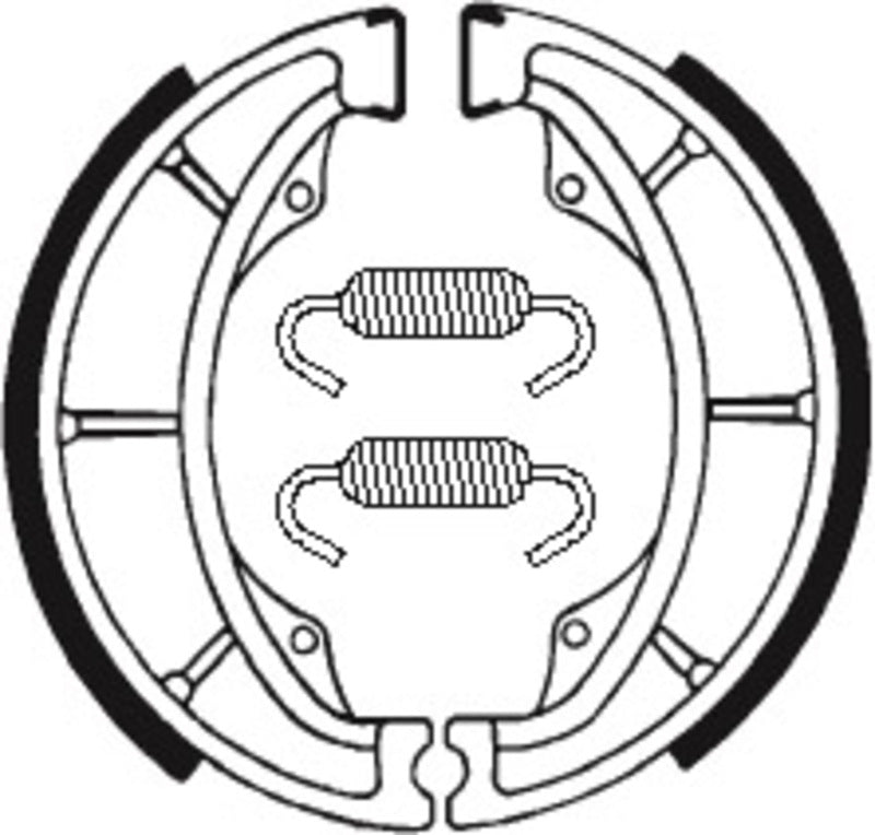 TECNIUM Scooter/Street/Off-Road/ATV Organic Brake shoes  - BA014