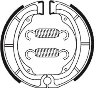 TECNIUM Street/Off-Road/ATV Organic Brake shoes  - BA016