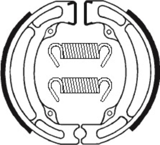 TECNIUM Scooter/Street/Off-Road/ATV Organic Brake shoes  - BA017