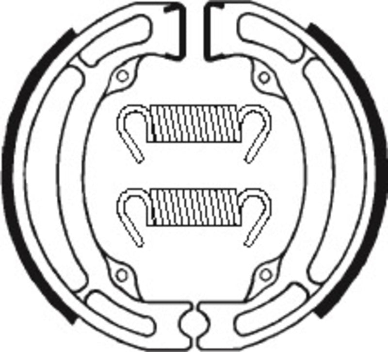 TECNIUM Scooter/Street/Off-Road/ATV Organic Brake shoes  - BA017