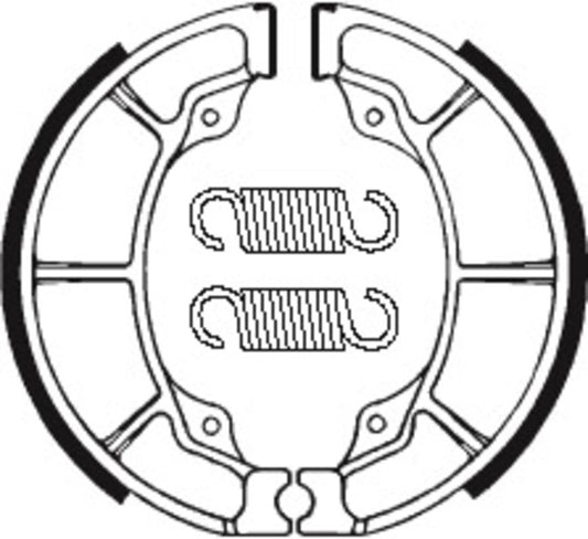 TECNIUM Street/ATV Organic Brake shoes  - BA019