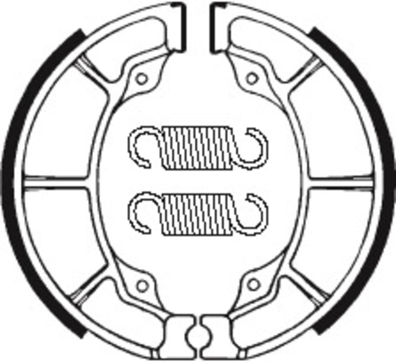 TECNIUM Street/ATV Organic Brake shoes  - BA019