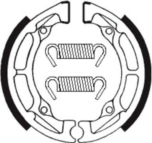 TECNIUM Scooter/Street/Off-Road/ATV Organic Brake shoes  - BA020