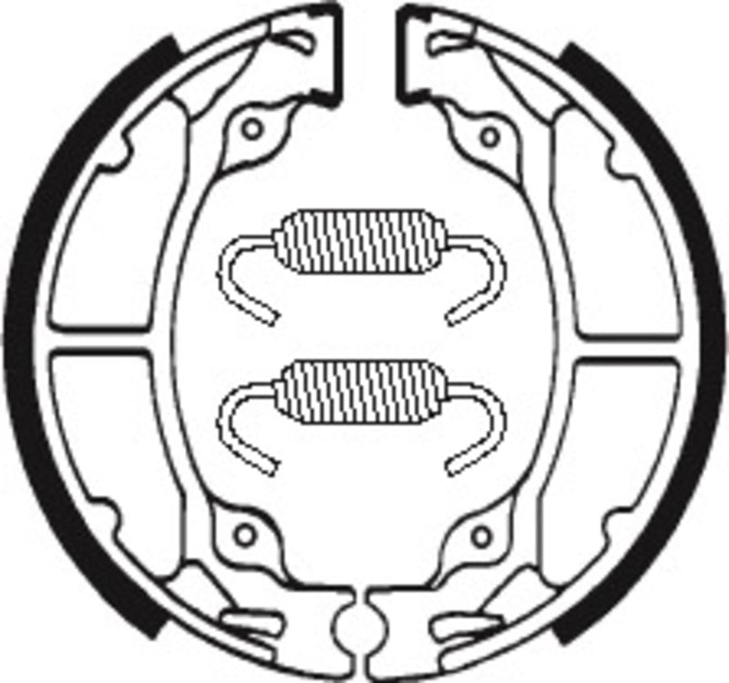 TECNIUM Street/Off-Road Organic Brake shoes  - BA025