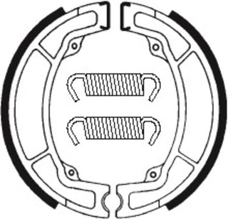 TECNIUM Off-Road Organic Brake shoes  - BA033