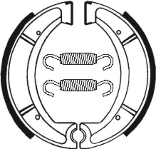 TECNIUM Scooter/Street/Off-Road Organic Brake shoes  - BA037