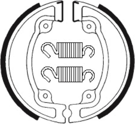 TECNIUM Scooter/Street/Off-Road/ATV Organic Brake shoes  - BA041