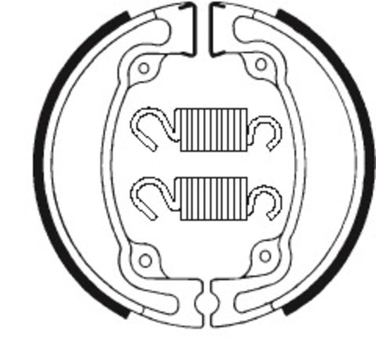 TECNIUM Street/Off-Road Organic Brake shoes  - BA042