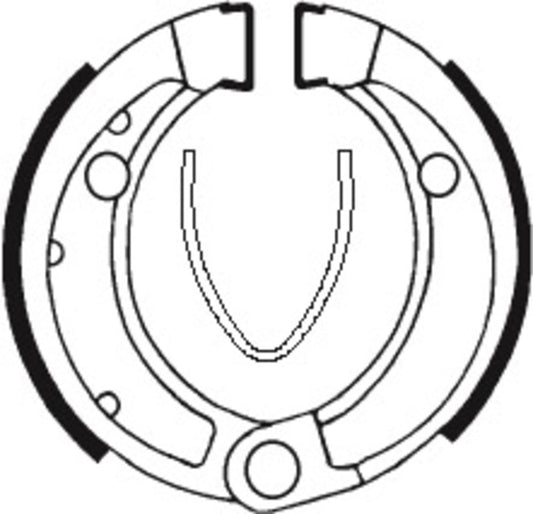 TECNIUM ATV Organic Brake shoes  - BA048
