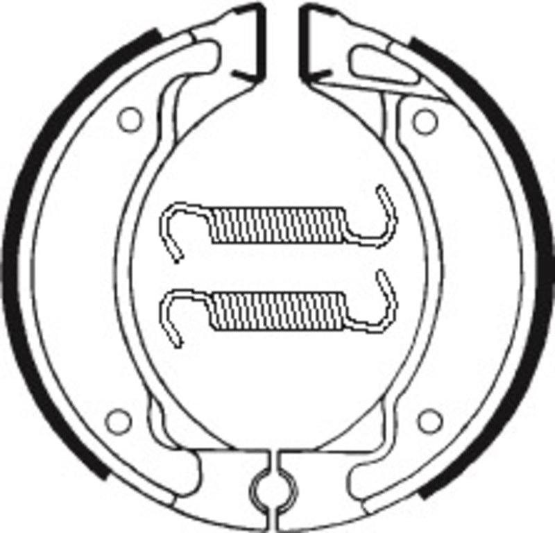 TECNIUM Scooter/Street/Off-Road/ATV Organic Brake shoes  - BA050