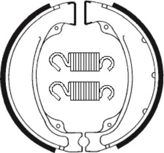 TECNIUM Street/ATV Organic Brake shoes  - BA055