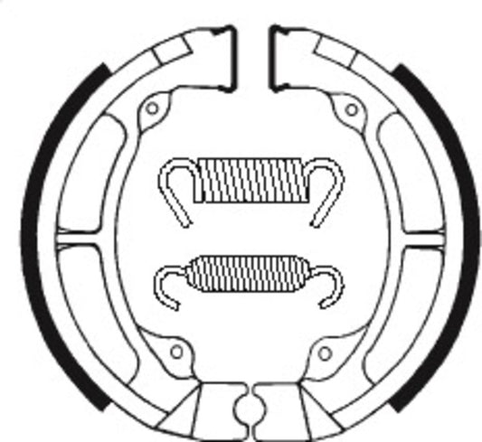 TECNIUM Street/Off-Road Organic Brake shoes  - BA056