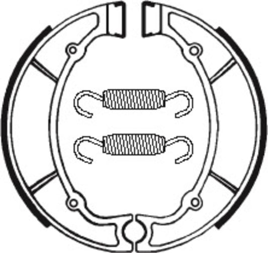 TECNIUM Street Organic Brake shoes  - BA063