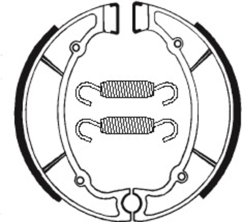 TECNIUM Street Organic Brake shoes  - BA064