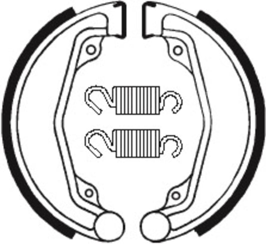 TECNIUM Street Organic Brake shoes  - BA068