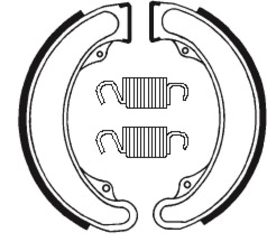 TECNIUM Street Organic Brake shoes  - BA070
