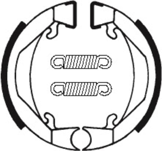 TECNIUM Scooter/Street/Off-Road Organic Brake shoes  - BA074