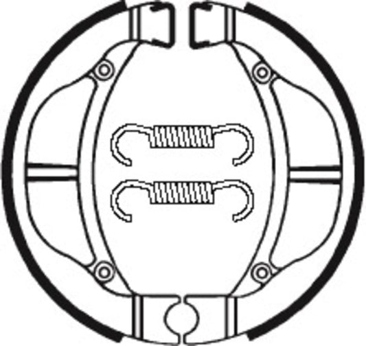 TECNIUM Off-Road Organic Brake shoes  - BA093