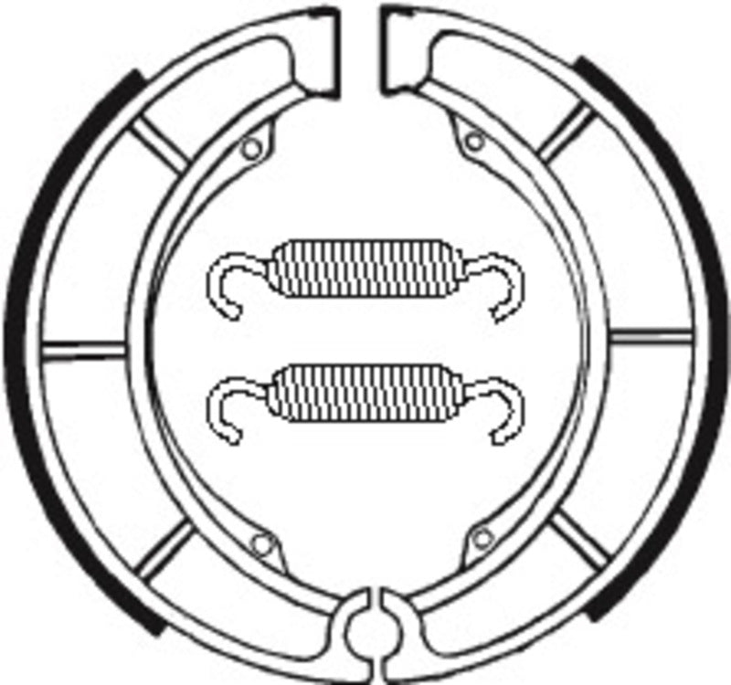 TECNIUM Street/ATV Organic Brake shoes  - BA098