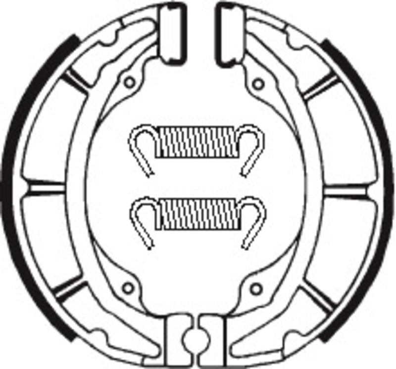 TECNIUM Scooter/Street/Off-Road Organic Brake shoes  - BA103