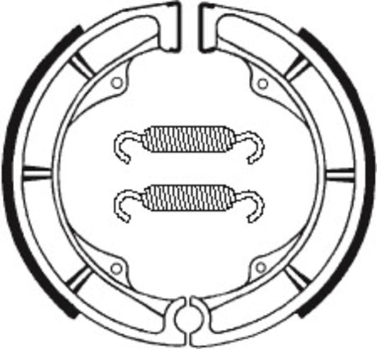 TECNIUM Street Organic Brake shoes  - BA111