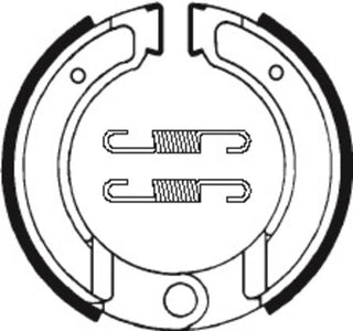 TECNIUM Scooter/Street/Off-Road Organic Brake shoes  - BA120