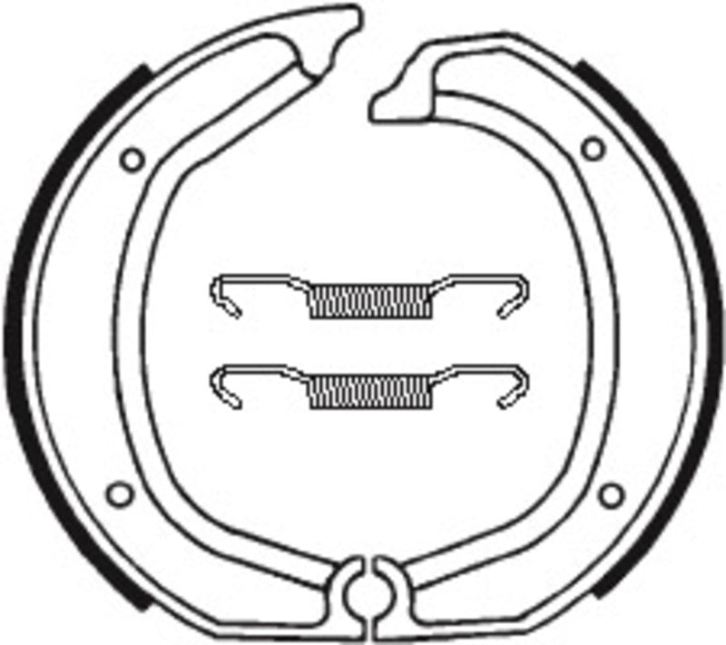 TECNIUM Street Organic Brake shoes  - BA139