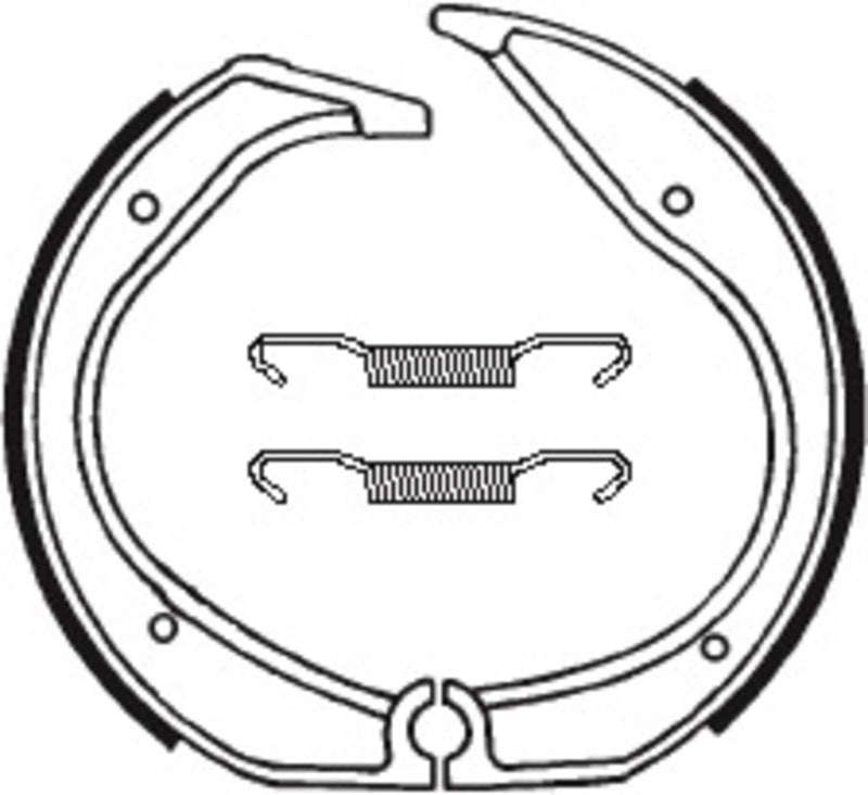 TECNIUM Street Organic Brake shoes  - BA140