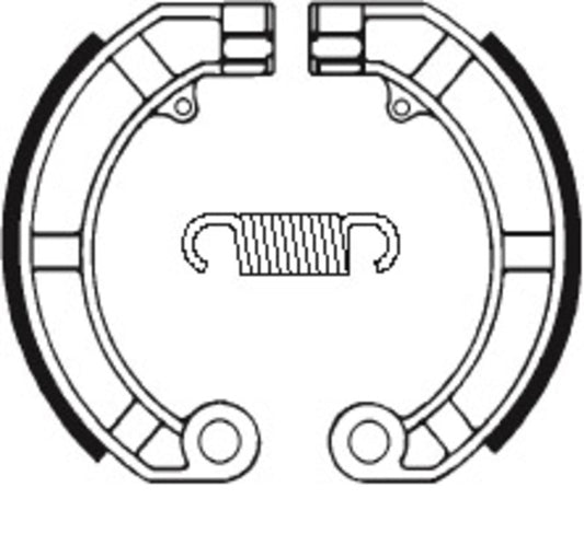 TECNIUM Scooter Organic Brake shoes  - BA146