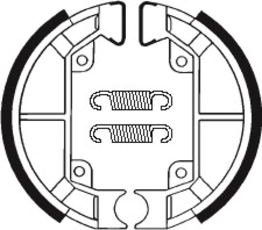 TECNIUM Scooter Organic Brake shoes  - BA187