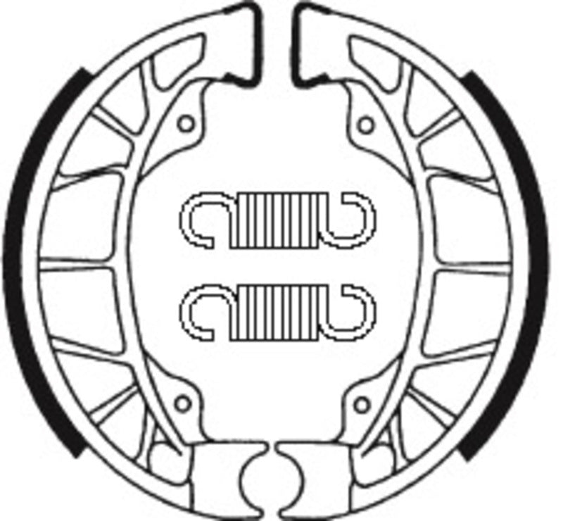TECNIUM Scooter Organic Brake shoes  - BA195 - 1022310