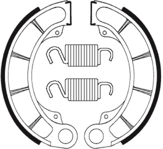 TECNIUM Scooter Organic Brake shoes  - BA198