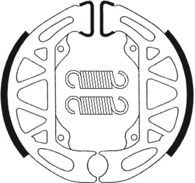 TECNIUM Scooter Organic Brake shoes  - BA200