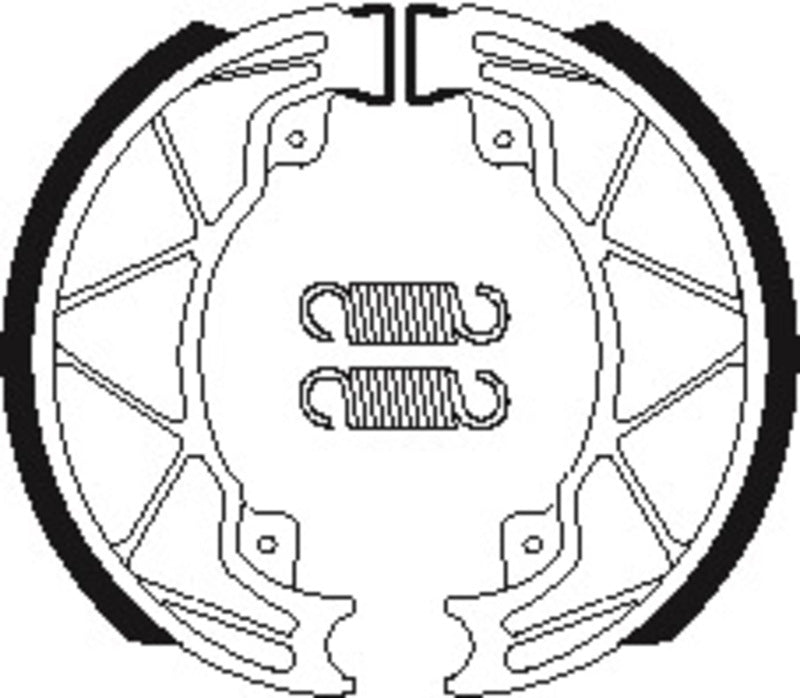 TECNIUM Scooter Organic Brake shoes  - BA205
