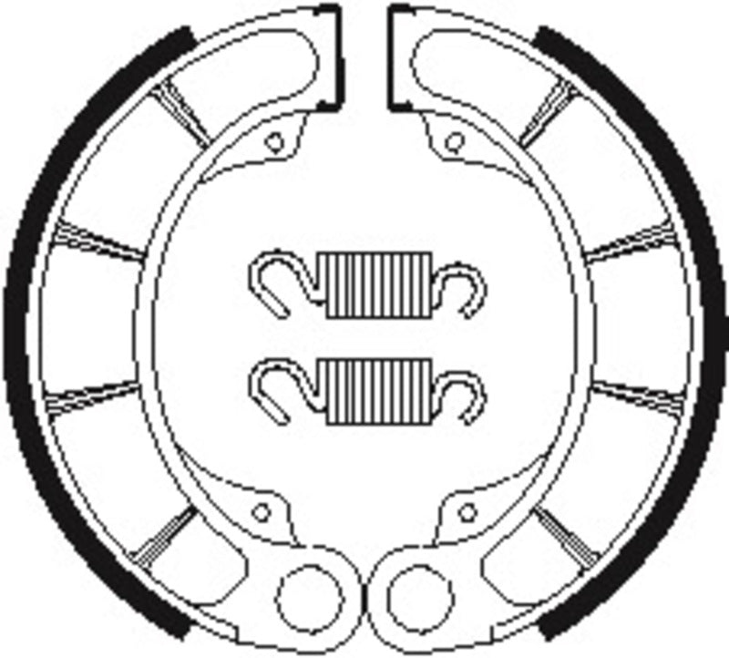 TECNIUM ATV Organic Brake shoes  - BA207