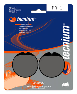 TECNIUM Street Organic Brake pads - MA1