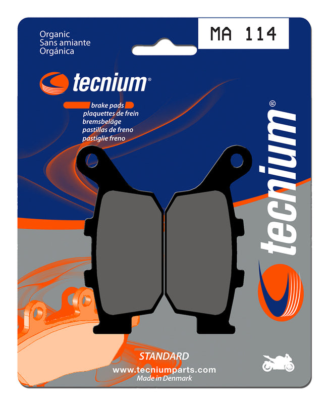 TECNIUM Street Organic Brake pads - MA114