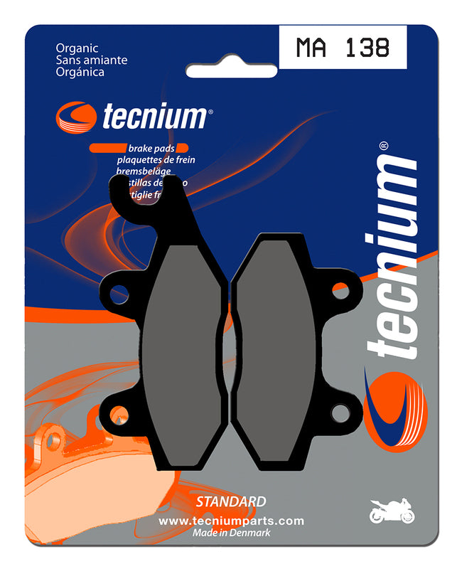 TECNIUM Street Organic Brake pads - MA138