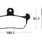 TECNIUM Street Organic Brake pads - MA141