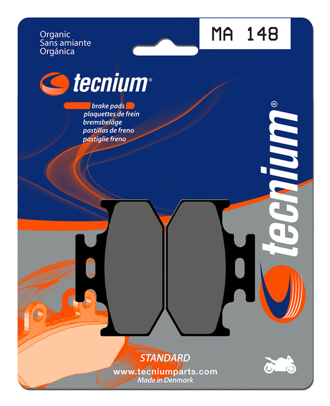 TECNIUM Street Organic Brake pads - MA148