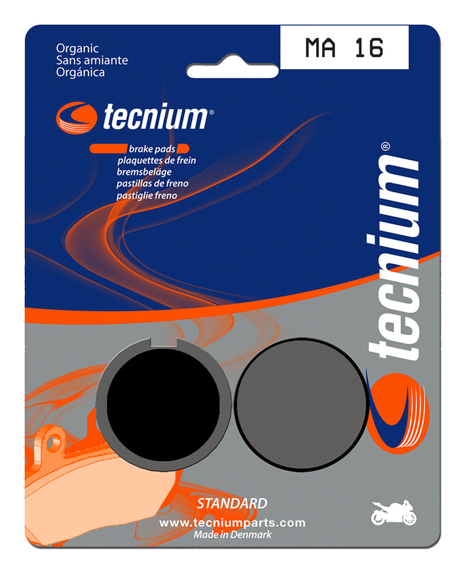 TECNIUM Street Organic Brake pads - MA16