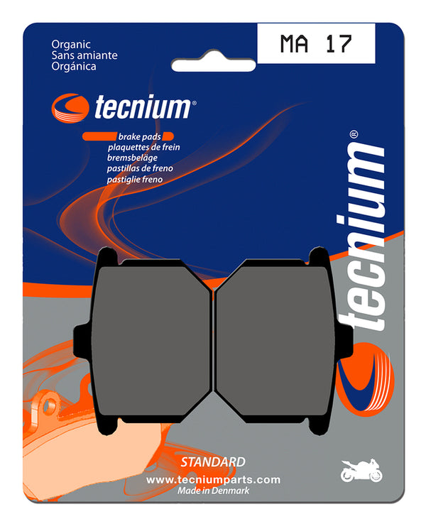 TECNIUM Street Organic Brake pads - MA17