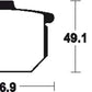 TECNIUM Street Organic Brake pads - MA17