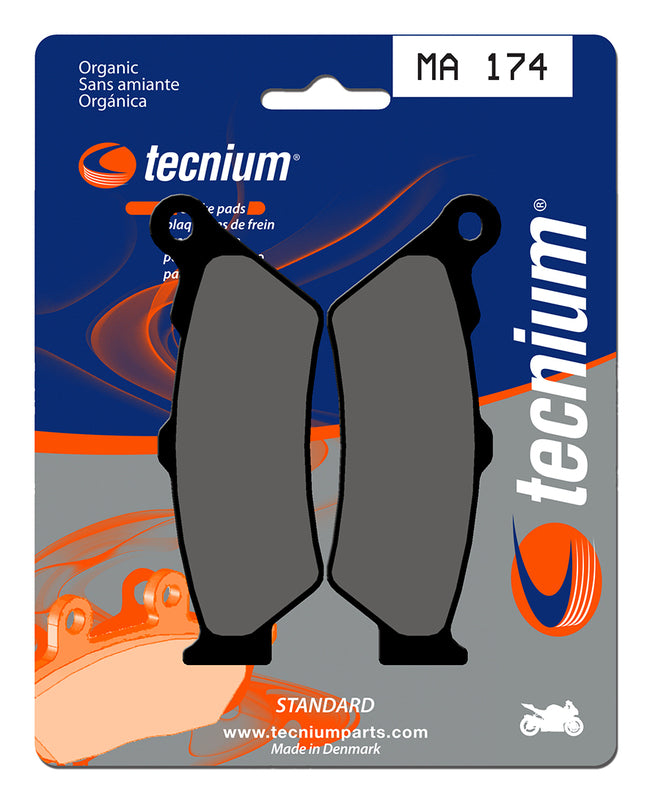 TECNIUM Street Organic Brake pads - MA174