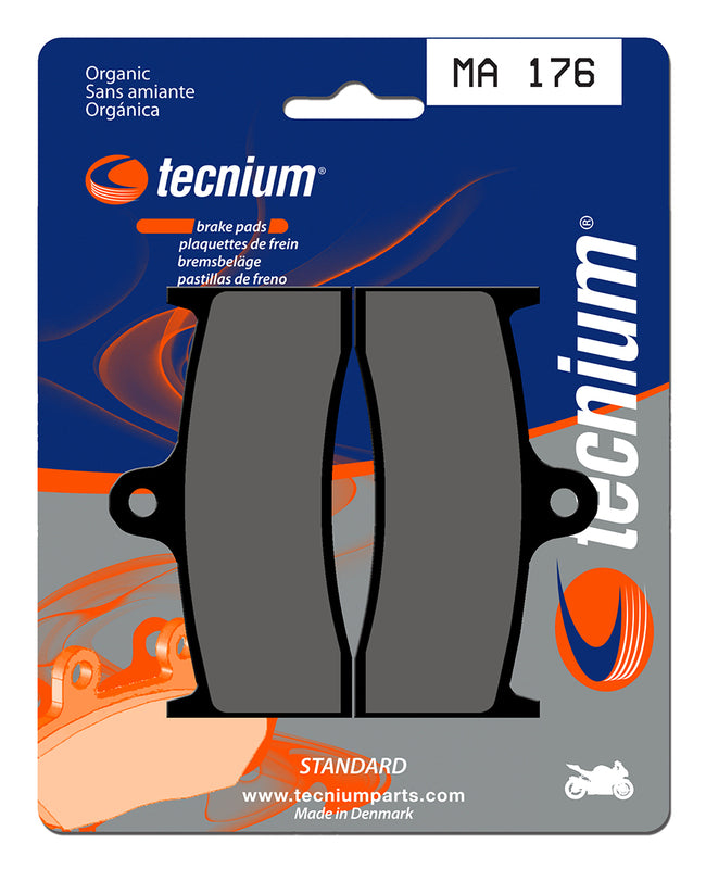 TECNIUM Street Organic Brake pads - MA176